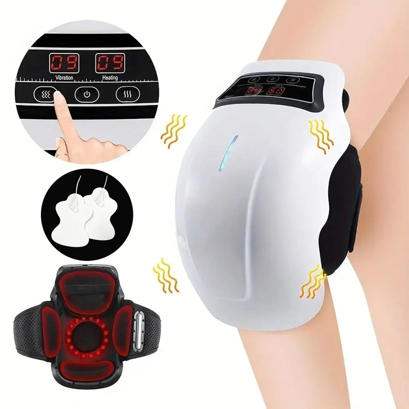 Upyogaa Upgraded Wireless Knee & Shoulder Massager with Electrode Pads | 1 Year Warranty
