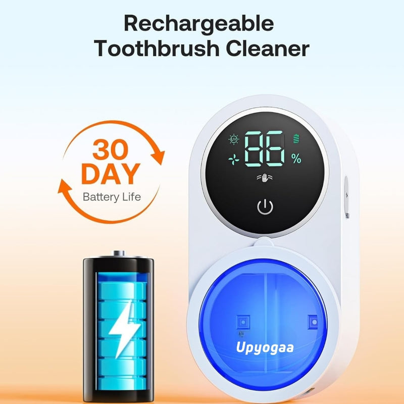 Upyogaa UV Toothbrush Sterilizer & Holder With 1 Year Warranty | Kills 99.99% Germss