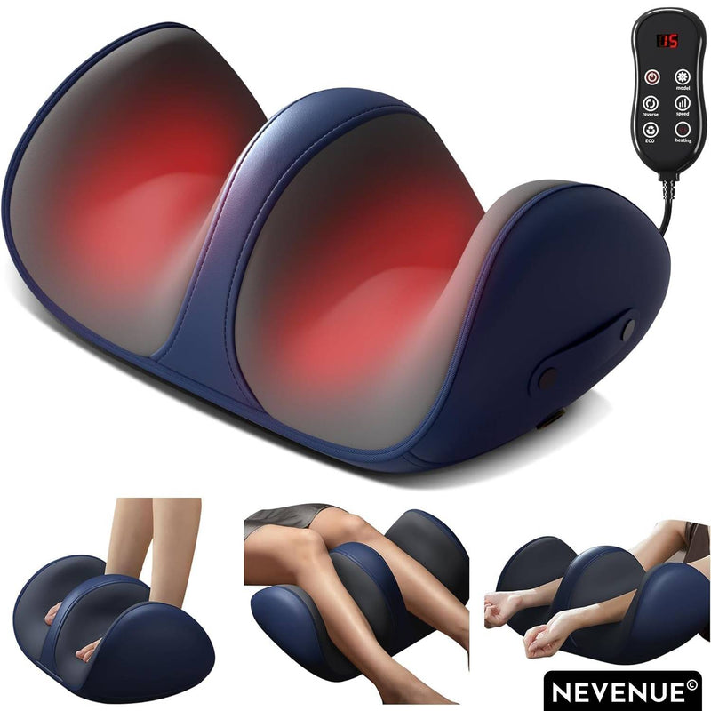 Upyogaa Shiatsu Foot Massager Machine with Heat, Foot and Calf Massager,Delivers Relief for Tired Muscles and Plantar,Deep Tissue Massager, Pain Relief, Promotes Blood Circulation Gift for Women Men| 1 year Warranty.