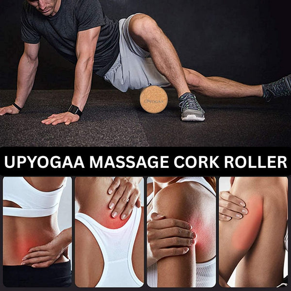 Upyogaa Cork Massage Roller – Muscle Relief & Recovery