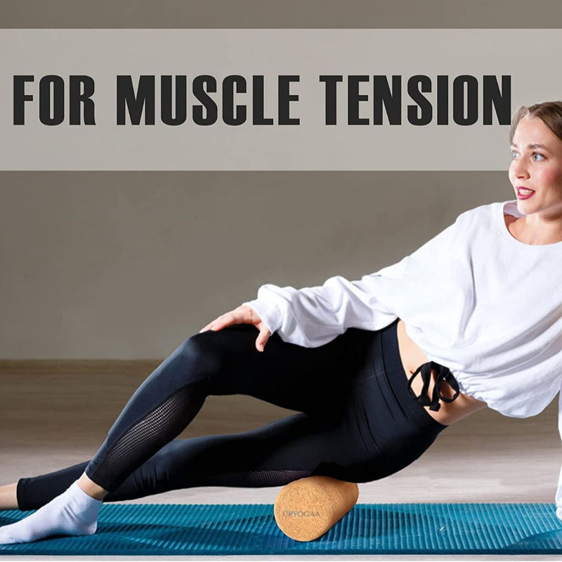 Upyogaa Cork Massage Roller – Muscle Relief & Recovery