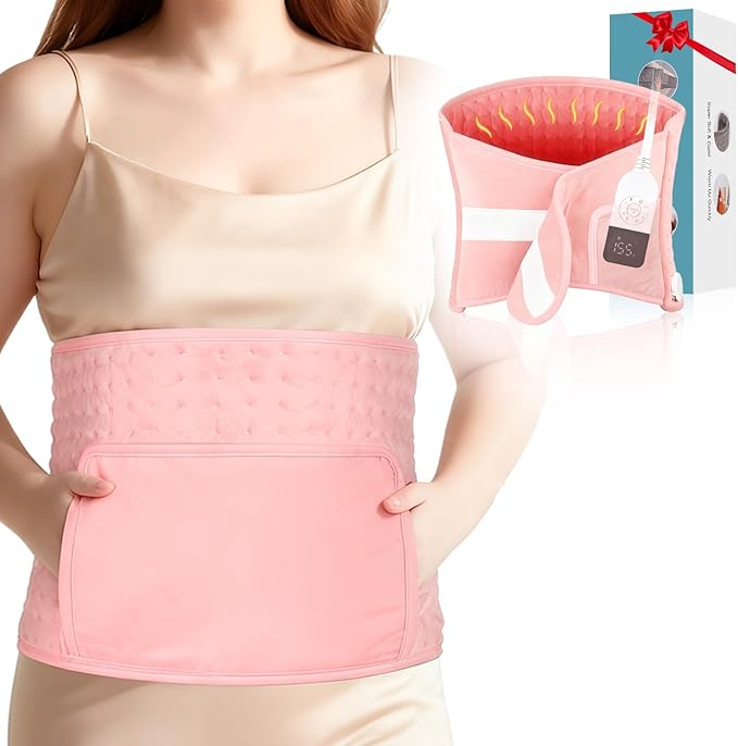 Upyogaa Heating Pad for Period Cramps Built with Hand Warmer Pocket | 1 year Warranty