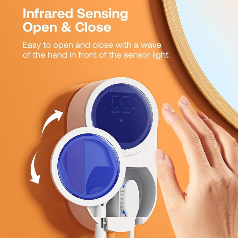 Upyogaa UV Toothbrush Sterilizer & Holder With 1 Year Warranty