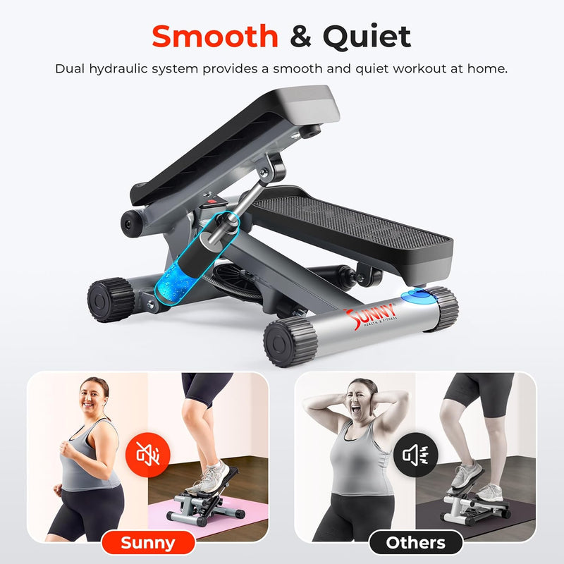 Upyogaa Health & Fitness Mini Stepper for Exercise at Home, Stair Step Workout Machine ,180KG Weight Capacity,1 Year Warranty
