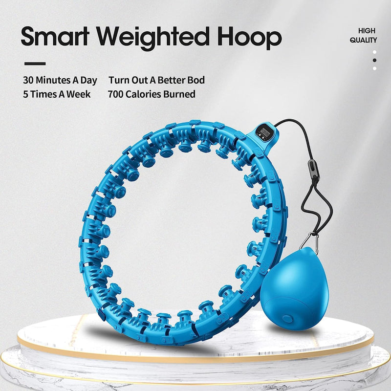 Cardio Training Hula Hoop with Countdown timer | 1 Year Warranty