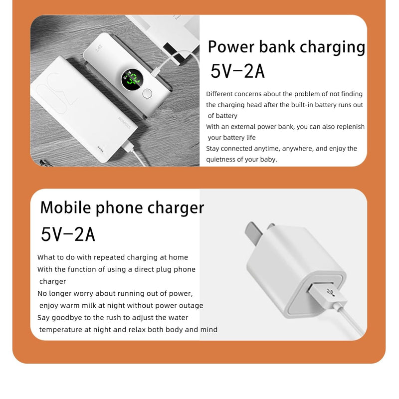 Portable Baby Milk Warmer 1 year warranty