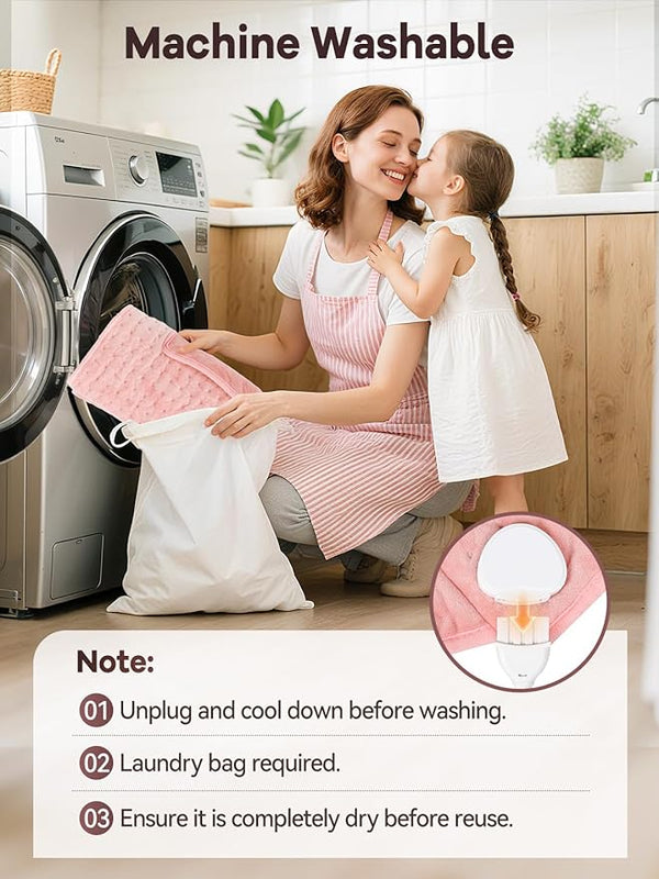 Upyogaa Heating Pad for Period Cramps Built with Hand Warmer Pocket | 1 year Warranty