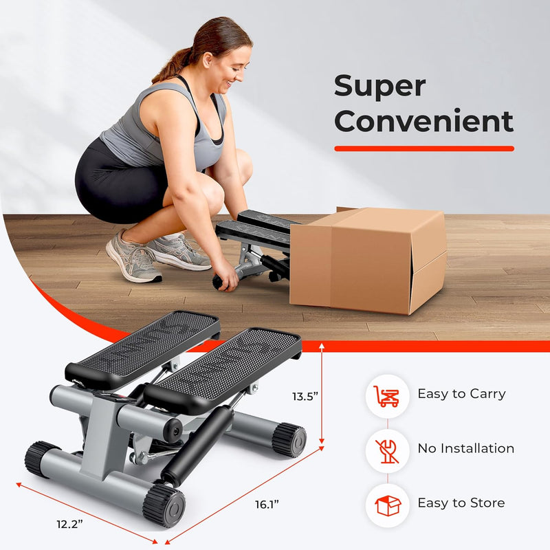 Upyogaa Health & Fitness Mini Stepper for Exercise at Home, Stair Step Workout Machine ,180KG Weight Capacity,1 Year Warranty
