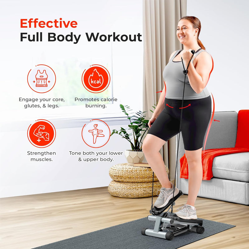 Upyogaa Health & Fitness Mini Stepper for Exercise at Home, Stair Step Workout Machine ,180KG Weight Capacity,1 Year Warranty
