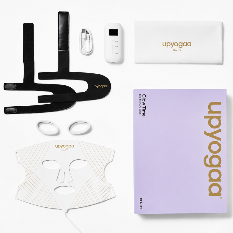 UPYOGAA LED Light Therapy Face Mask – Anti-Aging, Acne & Radiant Skin Care|1 year Warranty