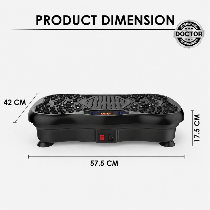 Upyogaa Vibration Plate Massager Home & Gym Workout Machine For Muscle Toning |Calorie Burning | Massaging |Weight Loss |Pain Relief |Max Load 180 kg | 1 Year Warranty
