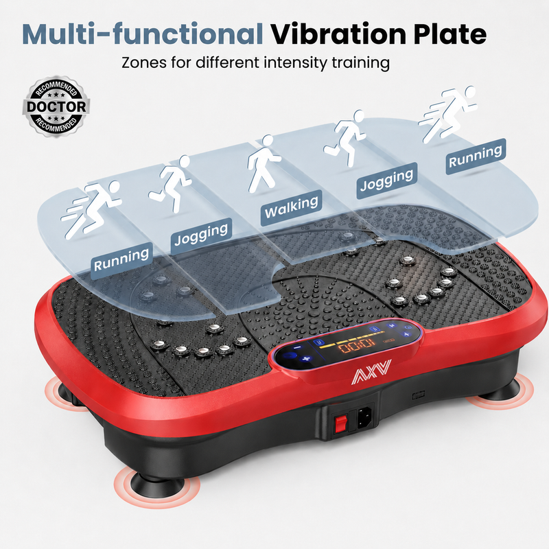 Upyogaa Vibration Plate Massager Home & Gym Workout Machine For Muscle Toning |Calorie Burning | Massaging |Weight Loss |Pain Relief |Max Load 180 kg | 1 Year Warranty