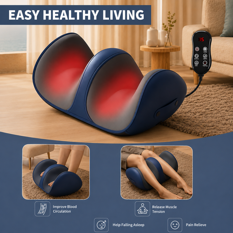 Upyogaa Shiatsu Foot Massager Machine with Heat, Foot and Calf Massager,Delivers Relief for Tired Muscles and Plantar,Deep Tissue Massager, Pain Relief, Promotes Blood Circulation Gift for Women Men| 1 year Warranty.
