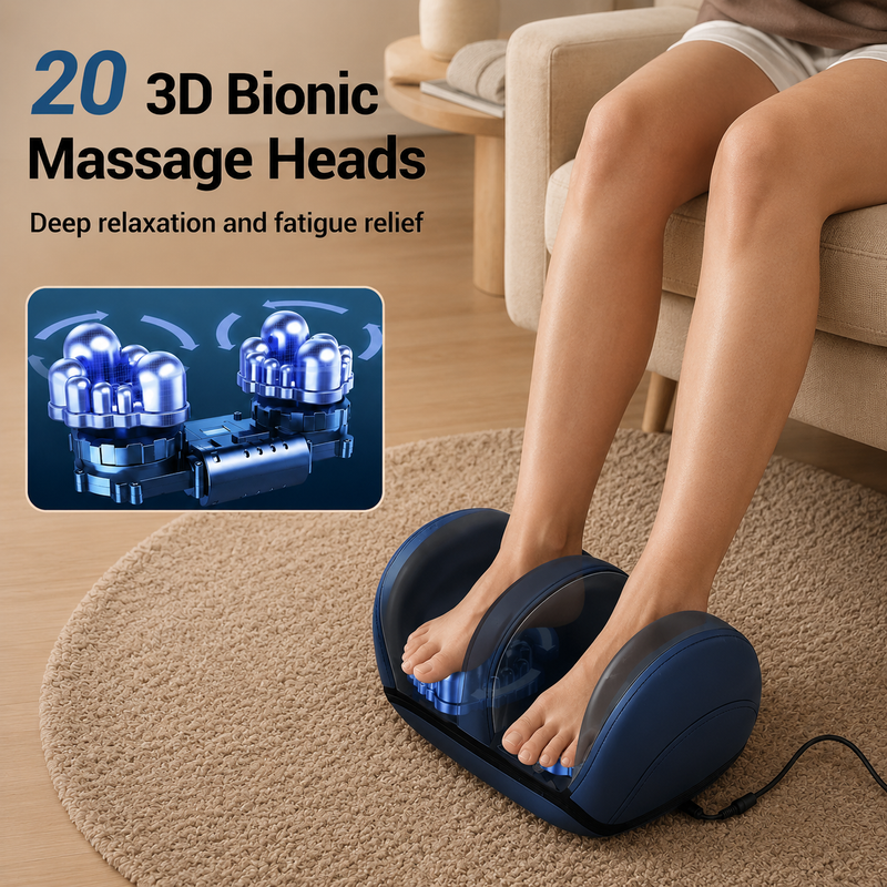Upyogaa Shiatsu Foot Massager Machine with Heat, Foot and Calf Massager,Delivers Relief for Tired Muscles and Plantar,Deep Tissue Massager, Pain Relief, Promotes Blood Circulation Gift for Women Men| 1 year Warranty.