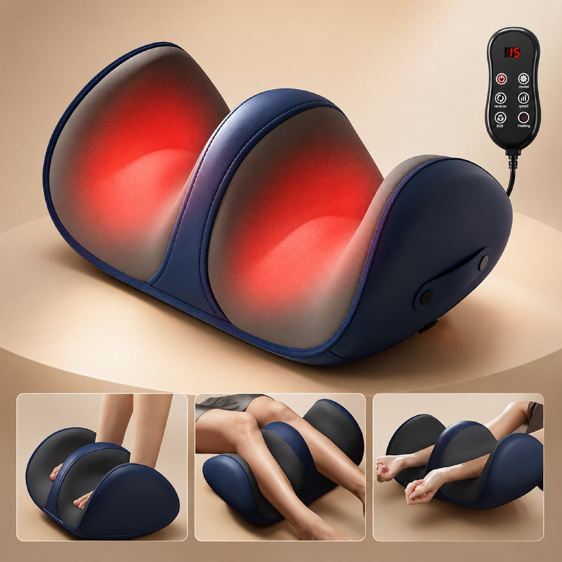 Upyogaa Shiatsu Foot Massager Machine with Heat, Foot and Calf Massager,Delivers Relief for Tired Muscles and Plantar,Deep Tissue Massager, Pain Relief, Promotes Blood Circulation Gift for Women Men| 1 year Warranty.