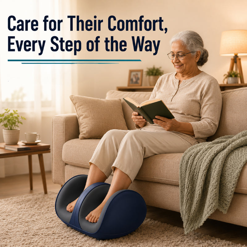 Upyogaa Shiatsu Foot Massager Machine with Heat, Foot and Calf Massager,Delivers Relief for Tired Muscles and Plantar,Deep Tissue Massager, Pain Relief, Promotes Blood Circulation Gift for Women Men| 1 year Warranty.