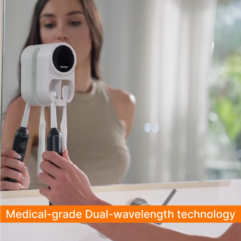 Upyogaa UV Toothbrush Sterilizer & Holder With 1 Year Warranty