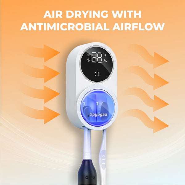 Upyogaa UV Toothbrush Sterilizer & Holder With 1 Year Warranty