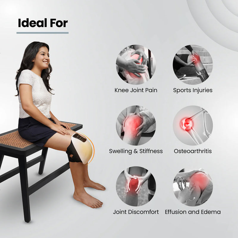 Upyogaa Wireless Knee & Shoulder Massager | 1 Year Warranty