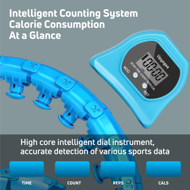 Cardio Training Hula Hoop with Countdown timer | 1 Year Warranty