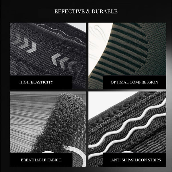 Knee Brace Compression Full Sleeve | For Men & Women | 1 pair