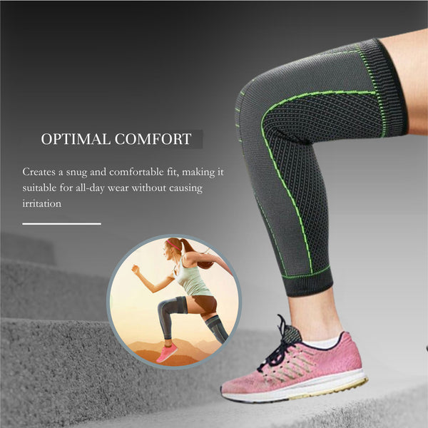 Knee Brace Compression Full Sleeve | For Men & Women | 1 pair