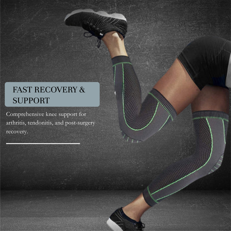 Knee Brace Compression Full Sleeve | For Men & Women | 1 pair