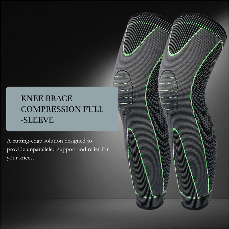 Knee Brace Compression Full Sleeve | For Men & Women | 1 pair