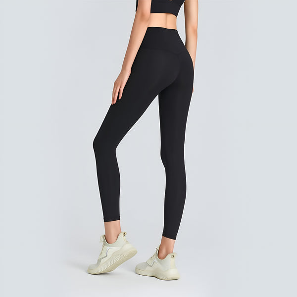 Upyogaa Women Seamless Brushed High Waisted Tights Yoga Pants