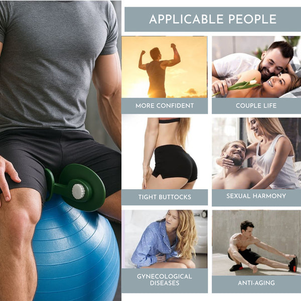 Upyogaa Thigh Trainer & Kegel Exerciser | Resilient 16 kg Inner Thigh & Pelvic Floor Strengthener | Postpartum Recovery | High Grade Material |