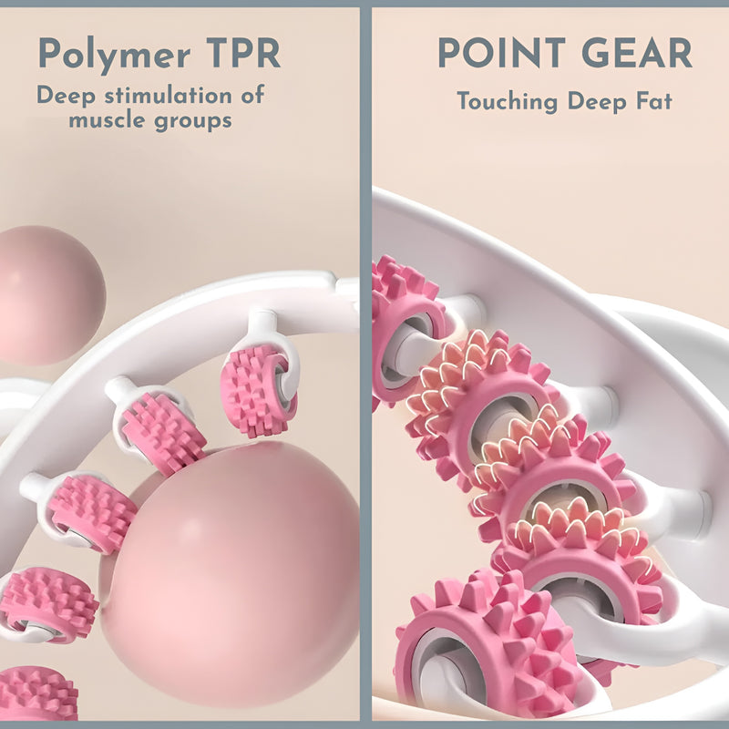 Upyogaa Cellulite Muscle Massager Roller for Men & Women | High-Density Polypropylene Skin Friendly Material |