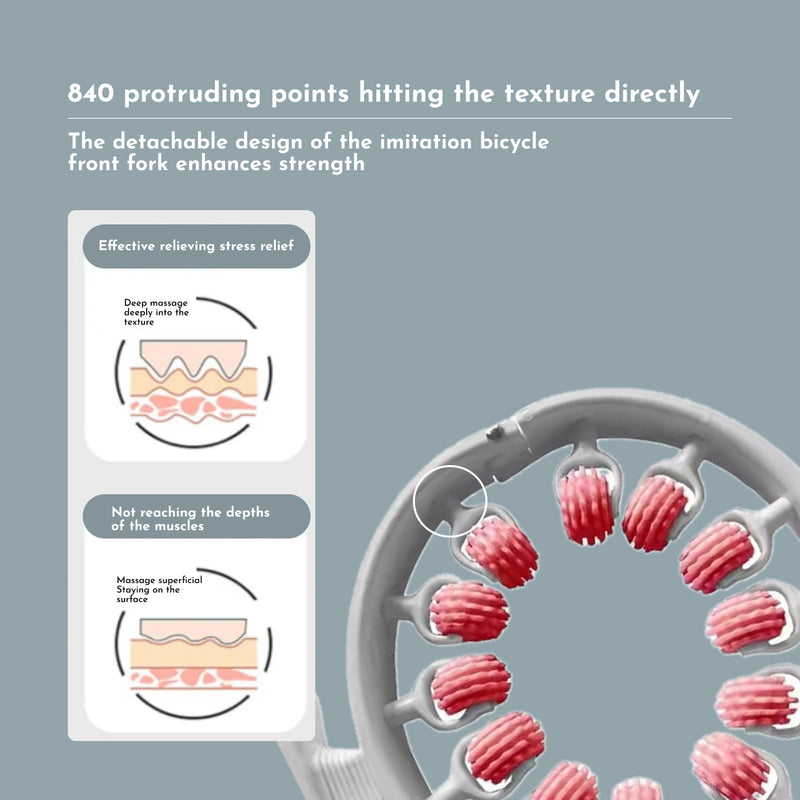 Upyogaa Cellulite Muscle Massager Roller for Men & Women | High-Density Polypropylene Skin Friendly Material |