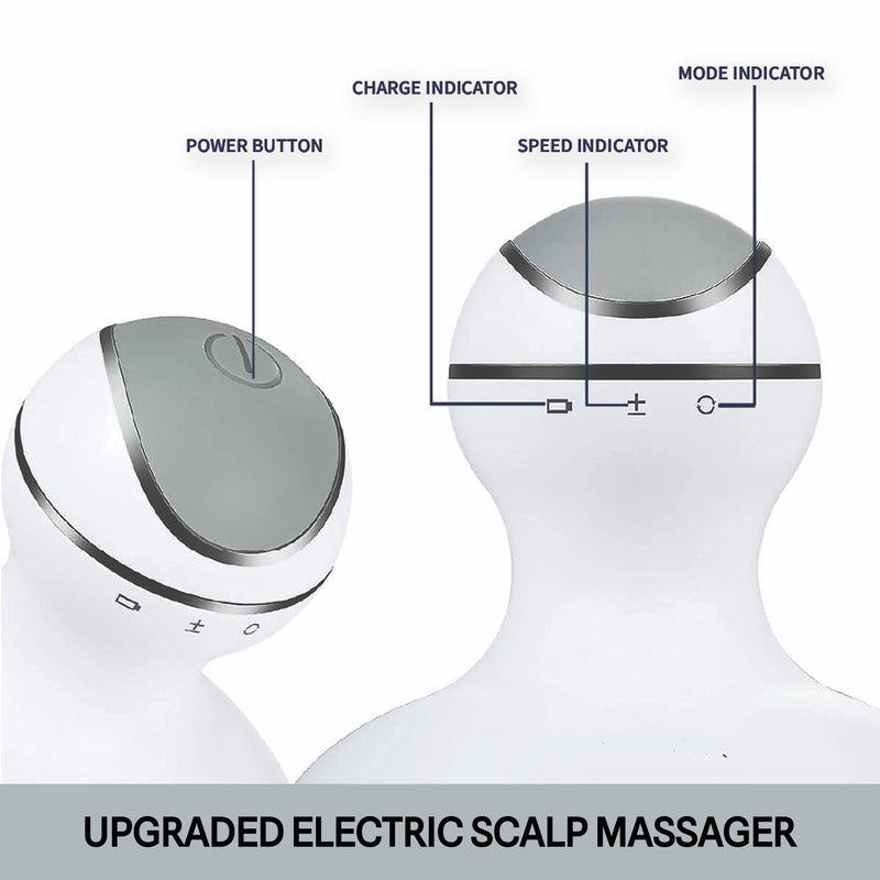 Electric Scalp Massager | Hair Growth | Deep Massage | Rechargeable - New
