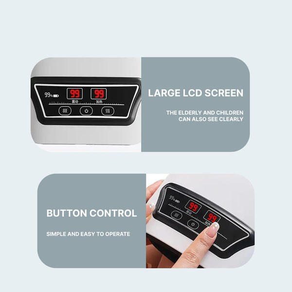 Upyogaa Upgraded Wireless Knee & Shoulder Massager with Electrode Pads | 1 Year Warranty