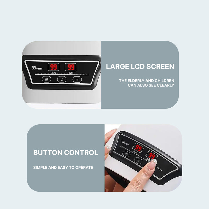 Upyogaa Upgraded Wireless Knee & Shoulder Massager with Electrode Pads | 1 Year Warranty