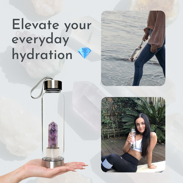 Gemstones Energy Crystal Bottle