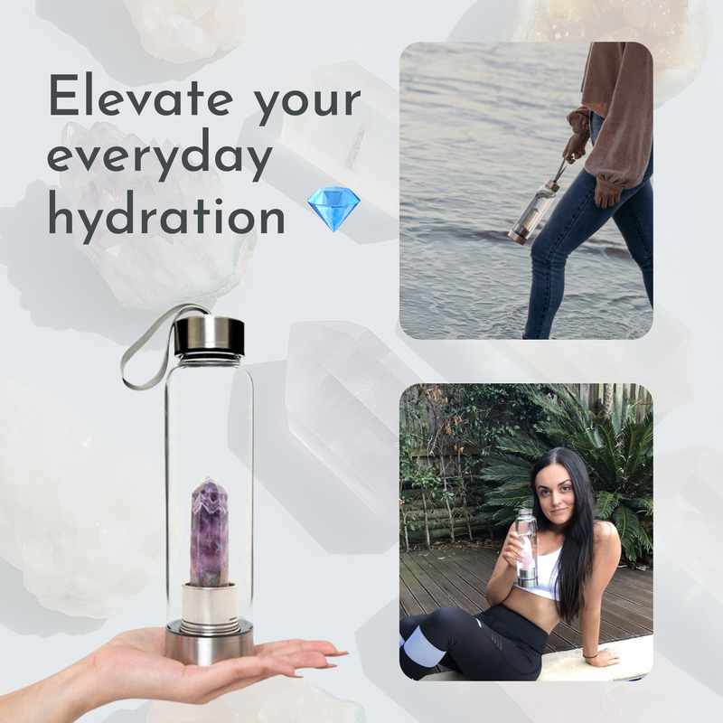 Gemstones Energy Crystal Bottle
