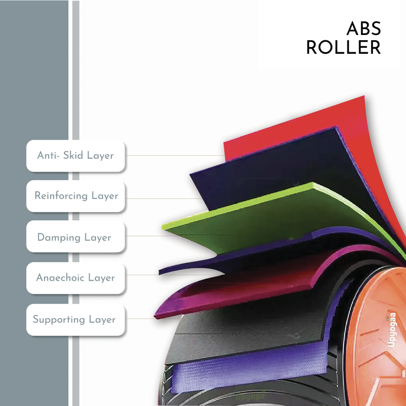 Abs Roller Wheel for Core Training | 1 Year Warranty