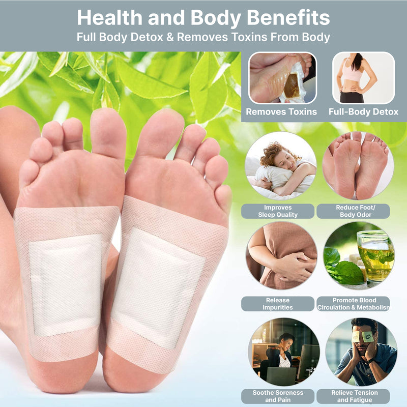 Upyogaa Premium Detox Foot Pads – Cleansing & Remover Patches