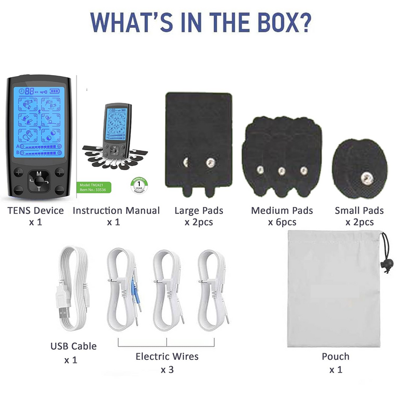 Upyogaa TENS Massager Machine | For Instant Pain Relief | Multifunctional TENS Massager | 1 Year Warranty