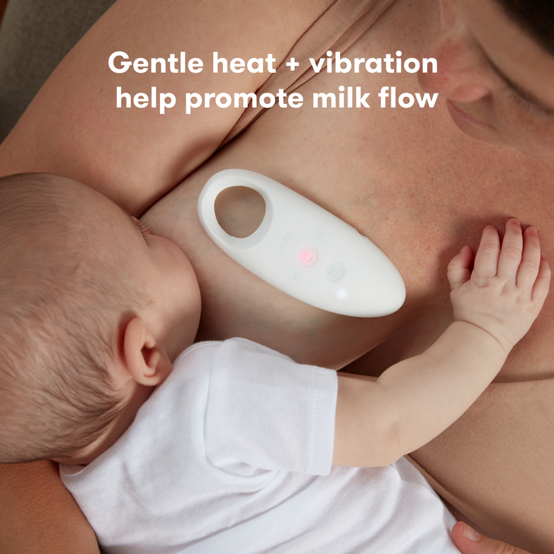 Upyogaa Mom 2-in-1 Lactation Massager, Multiple Modes of Heat + Vibration for Clogged Milk Ducts, Increase Milk Flow, Breast Engorgement| 1 year Warranty
