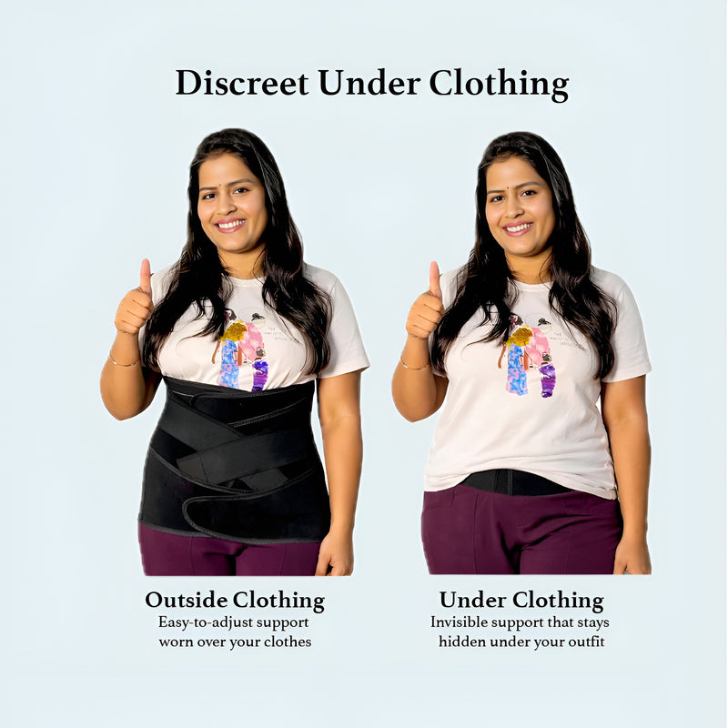 Upyogaa 3-in-1 Medical-Grade Postpartum Belly Band | 1 Year Warranty