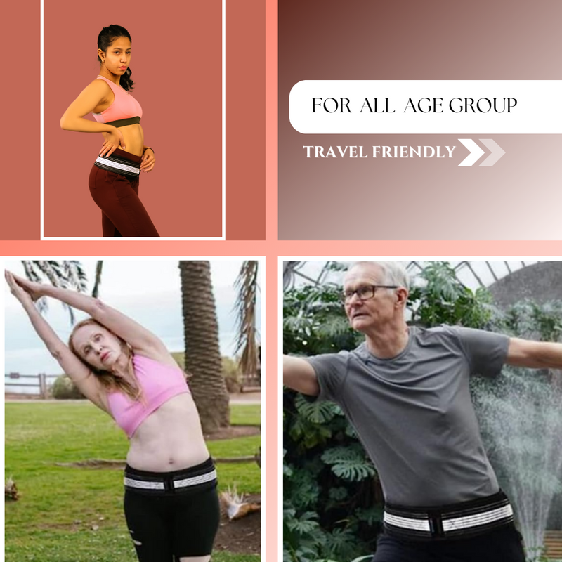 Sacroiliac SI Joint Hip Belt – Relief For Sciatica & Lower Back Pain | Anti-Slip