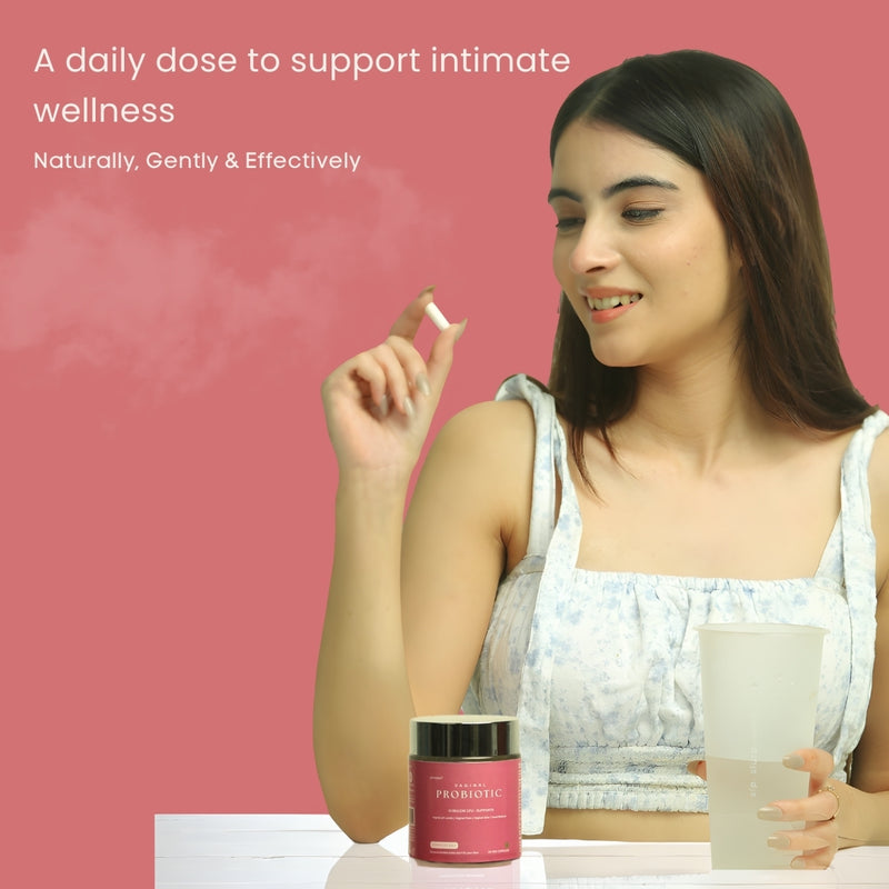 Upyogaa Vaginal Health Probiotic – 10 Billion CFU | 60 Veg Capsules