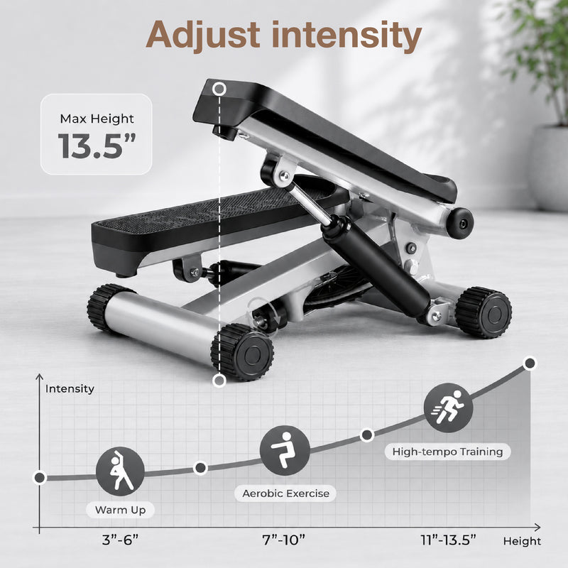 Upyogaa Health & Fitness Mini Stepper for Exercise at Home, Stair Step Workout Machine ,180KG Weight Capacity,1 Year Warranty