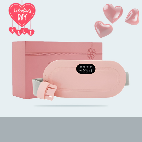 Maya's Dynamic Heat & Massage Therapy for Period Cramps | 1 Year Warranty | Upgraded
