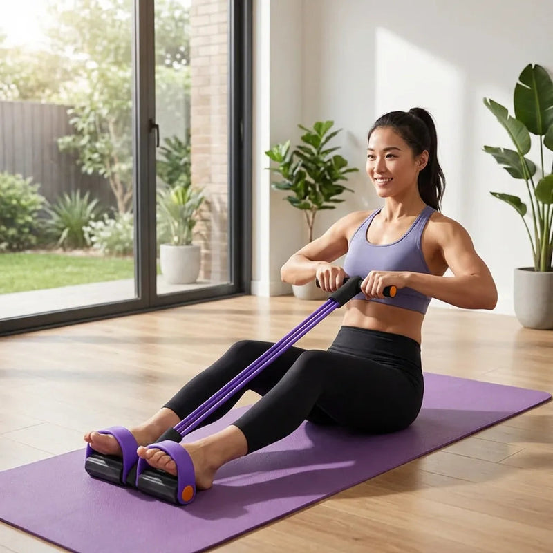 UPYOGAA Yoga Pedal Puller Resistance Band ,1 Year Warranty