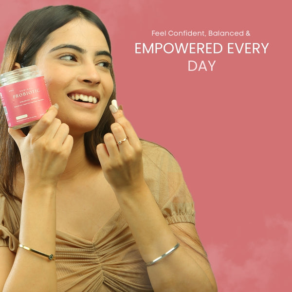 Upyogaa Vaginal Health Probiotic – 10 Billion CFU | 60 Veg Capsules