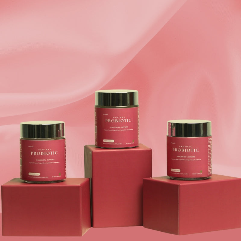 Upyogaa Vaginal Health Probiotic – 10 Billion CFU | 60 Veg Capsules