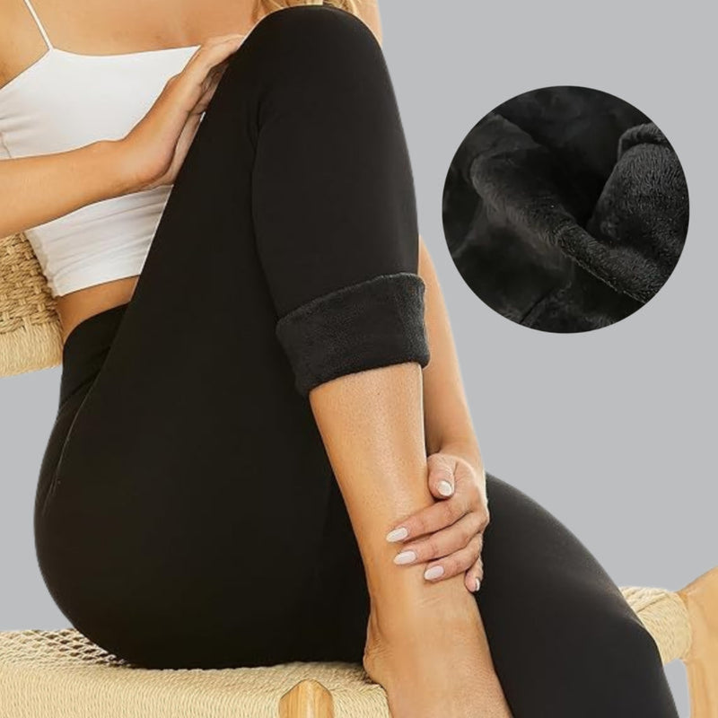 Upyogaa Warm Fur Lined Leggings